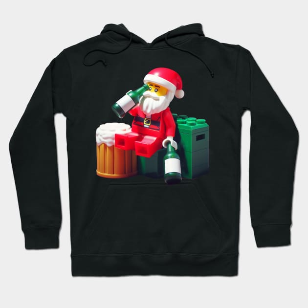 Santa Lego Claus Hoodie by HSPtees